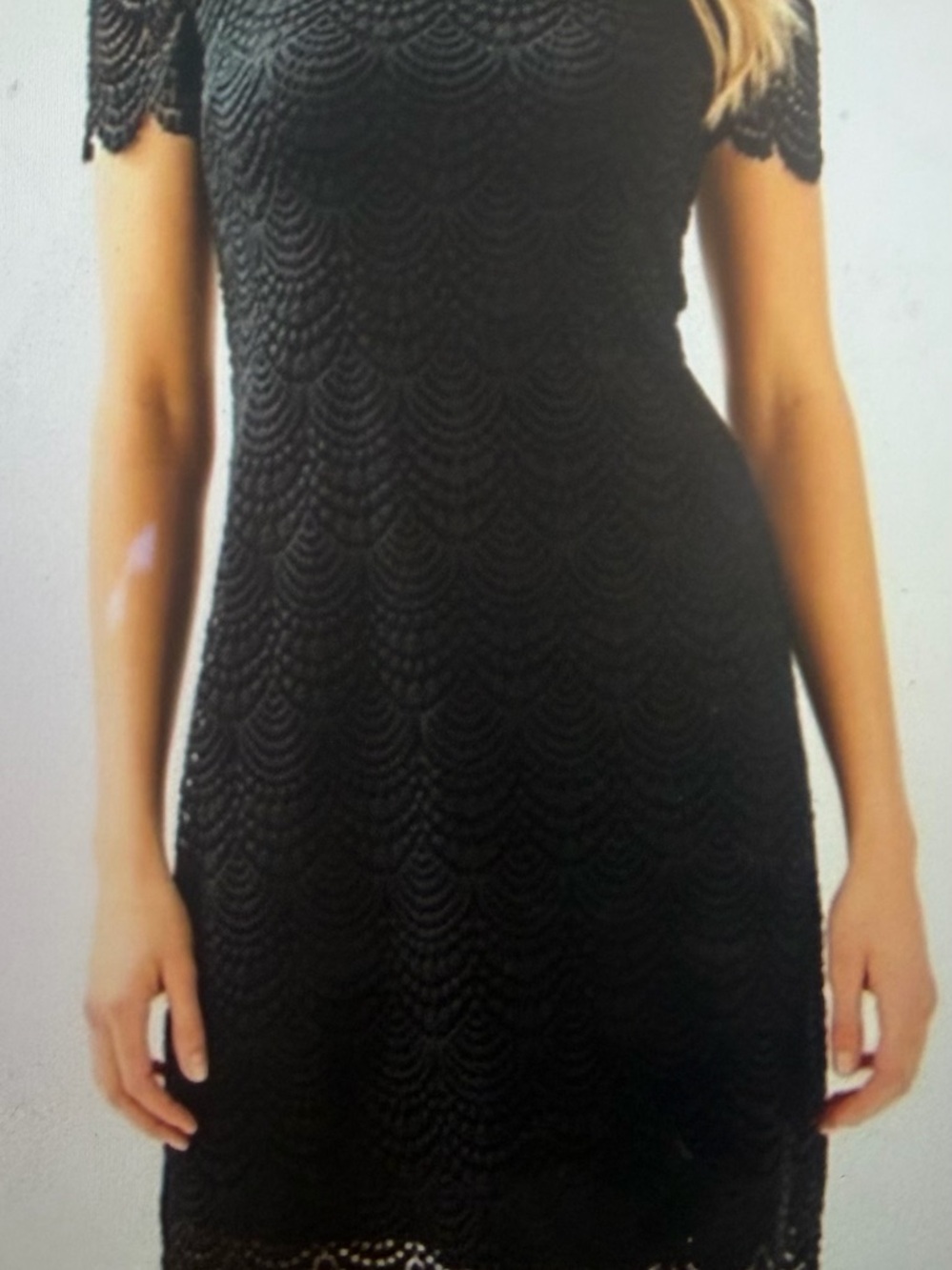 Lilly Pulitzer Jade Lace overlay Dress in Onyx